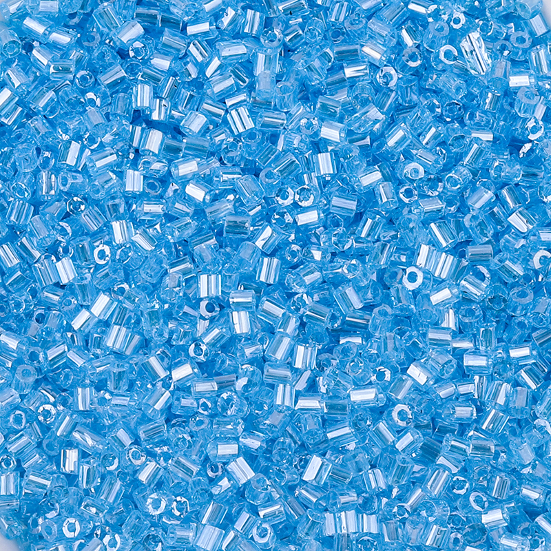 1100 pièces 2mm AB couleur perles Tube forme verre perle perles de rocaille pour la fabrication de bijoux perles d'espacement en vrac bracelet à bricoler soi-même collier: Bleu profond