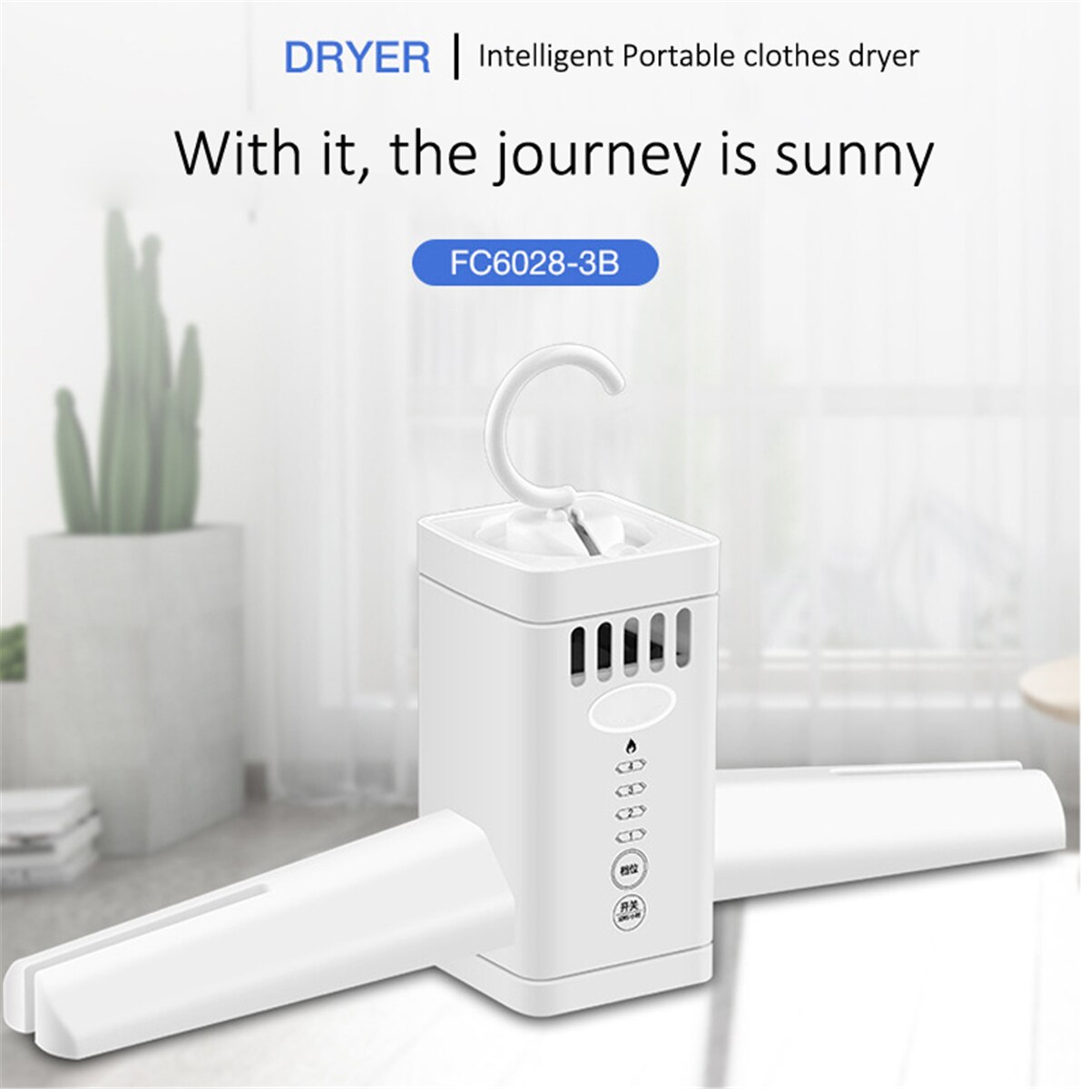 Electric Clothes Drying Rack Smart Hang Clothes Dryer Portable Outdoor Travel Mini Folding Available Clothing Shoes Heater: smart type