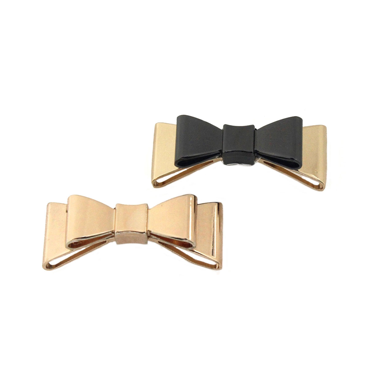 Hebilla de lazo de Metal para zapatos, broche de Clip especial para bolso, piezas para mochilas, accesorios, 2 uds.