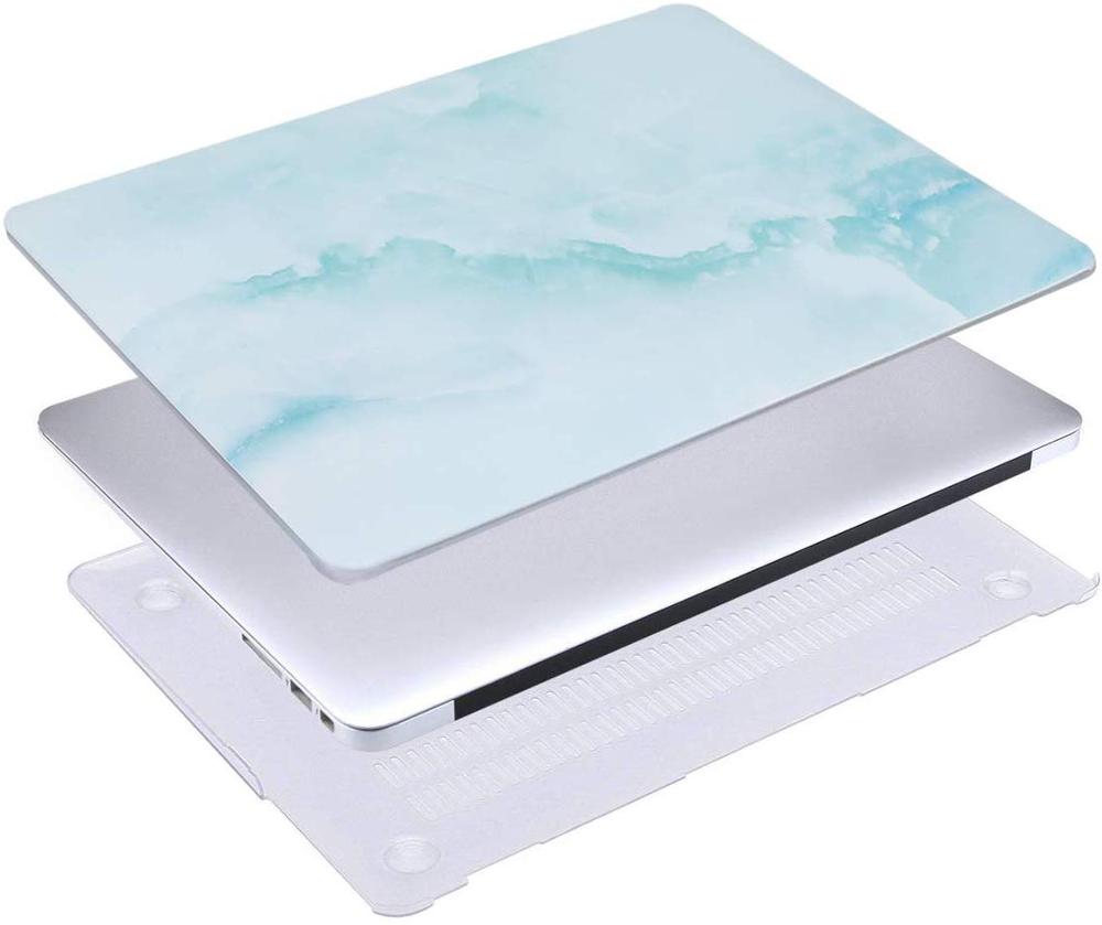 Mosiso laptophoes voor macbook air 13 inch,  a1466 a1369 + siliconen toetsenbordhoes + schermfolie + opbergtas
