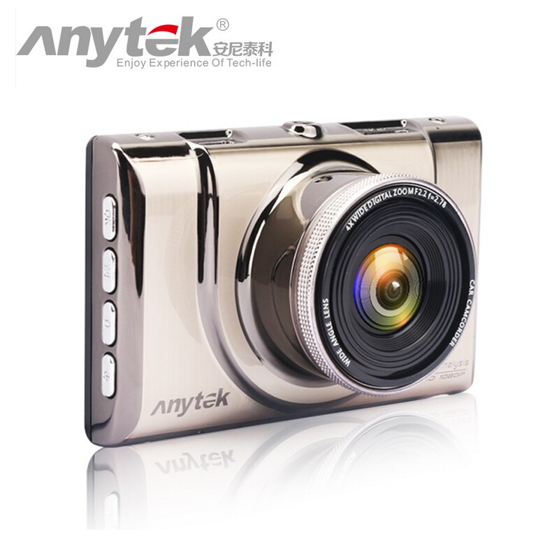 Original Anytek A100 coche DVR Novatek 96650 cámara de coche AR0330 1080P WDR Monitor de aparcamiento visión nocturna