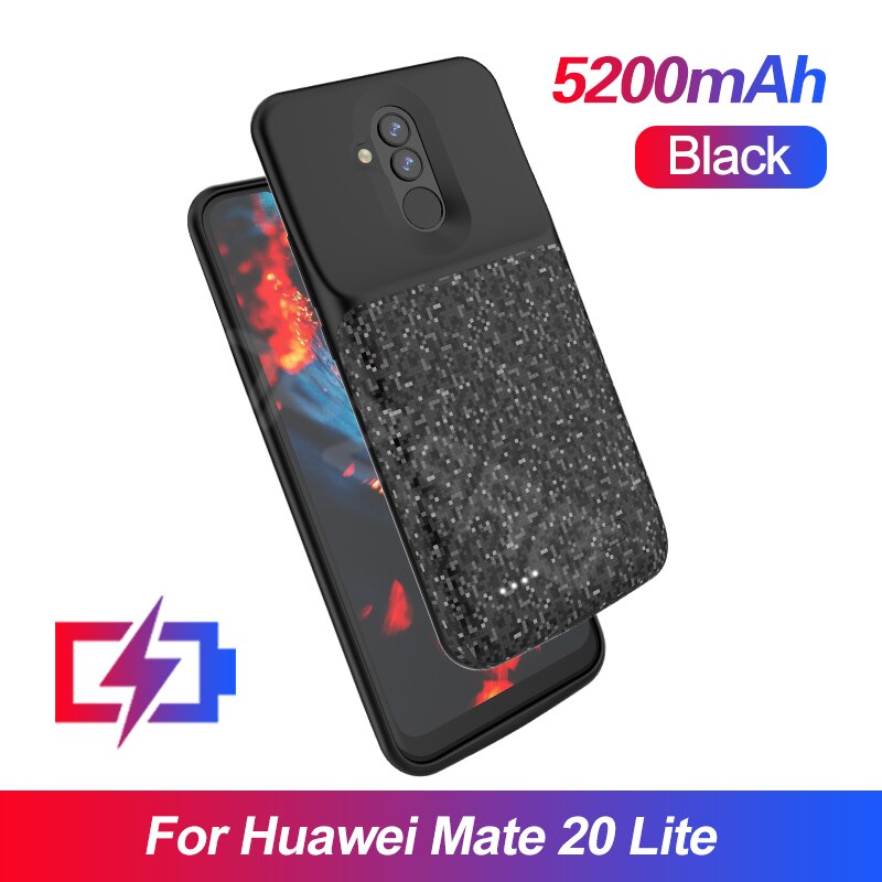 Cassa di batteria Per Huawei Honor 8x 9x 10lite 20pro Ultralight Powerbank Per Il Caso di Huawei Compagno di 20pro Nova 3i 4e p20lite P30pro Y7: For mate 20 lite