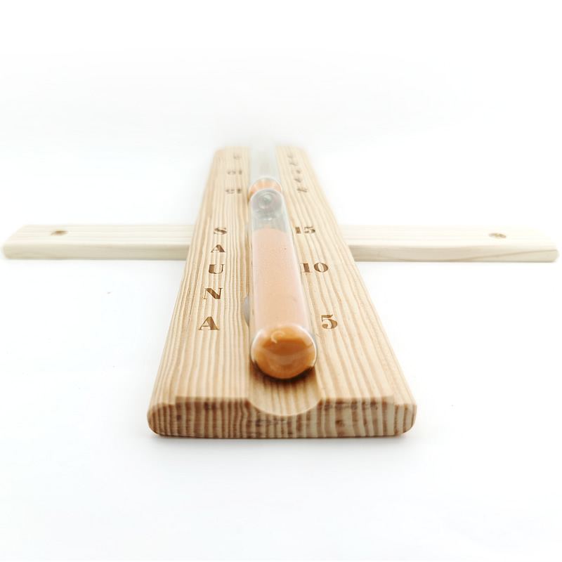 Wood Sauna Accessory Sauna Sand Timer Hourglass Countdown clock 15 Minute