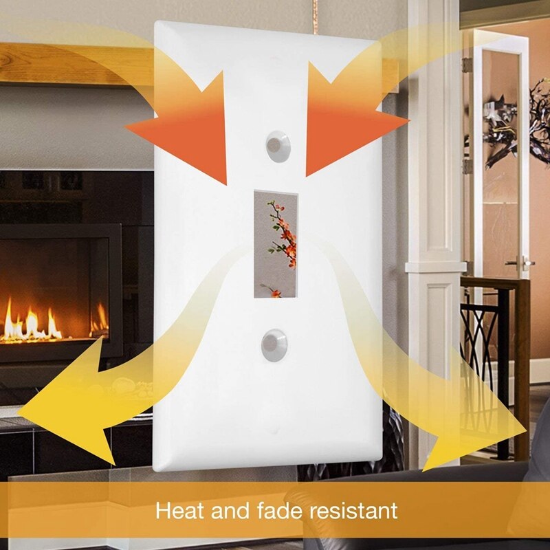 -Light Switch Cover, Switch Plate Covers, Pack of 10, Single Light Switch Cover, Light Switch Cover, Light Switch Plate