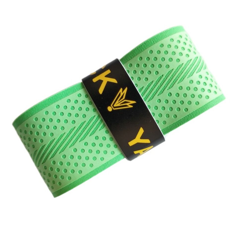 Breathable Multi-color Badminton Racket Overgrips PU Pressure Point Grip Tape Tennis Paddle Non-Slip Over Grips: Red