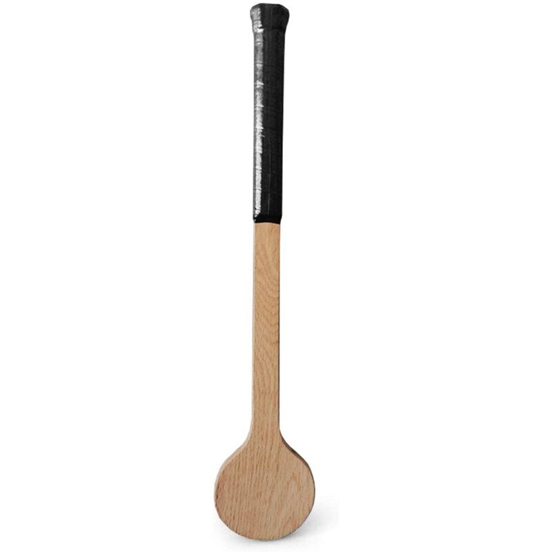 szczyt!-drewniana łyżka rakieta tenisowa tenis początkujący rozrusznik trener przyrząd szkoleniowy tenis praktyka drewniana rakieta nietoperza długa 55Cm