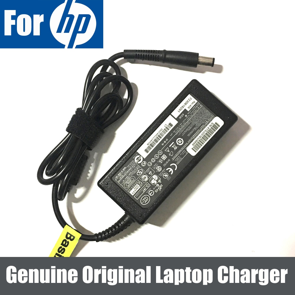 Genuine Original 65W 18.5V 3.5A AC Power ADAPTER CHARGER For HP 463552-004 608425-001 ppp009h 384019-002 463552-001
