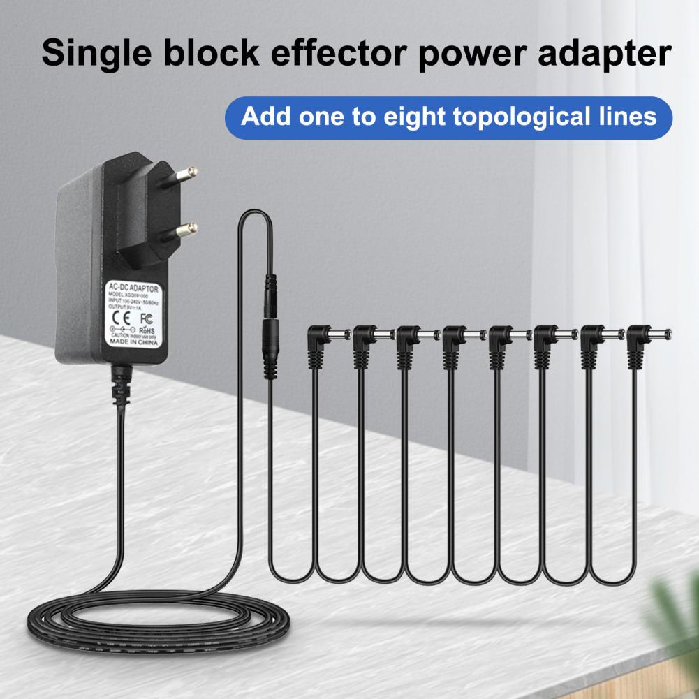 Power Supply Adapter Solid Anti-Scratch Convenient Multiple Plugs Solid Multifunctional Effector Charger