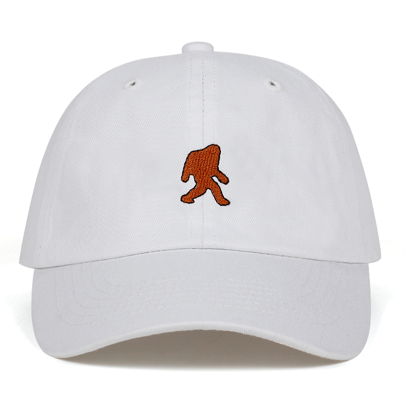 Neue Cartoon orang-utan Baumwolle Stickerei Baseball cap männer frauen Sommer reizende einstellbare Papa hut Hip-Hop caps Knochen Garros