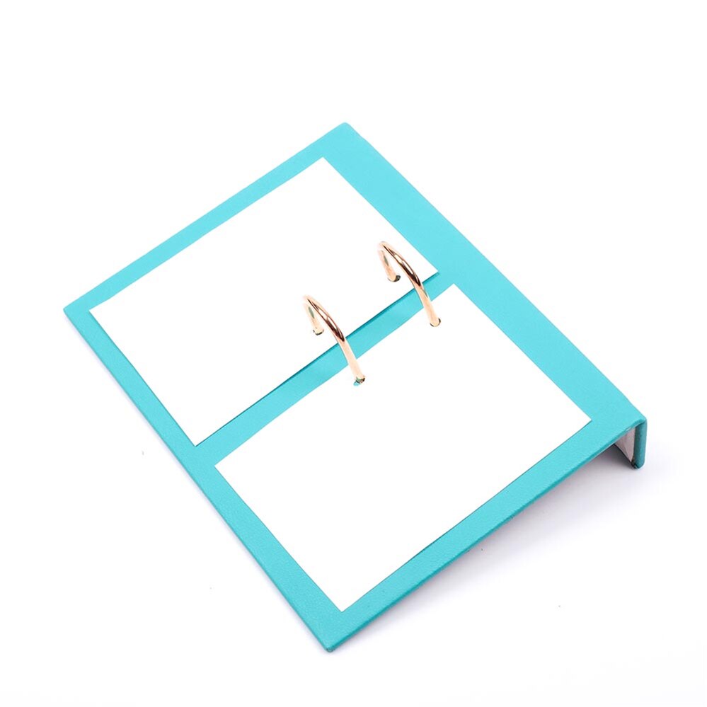 Support de calendrier en cuir pour ensembles de bureau (organisateur de bureau accessoires de bureau accessoires de bureau fournitures de bureau organisateur de bureau): Turquoise