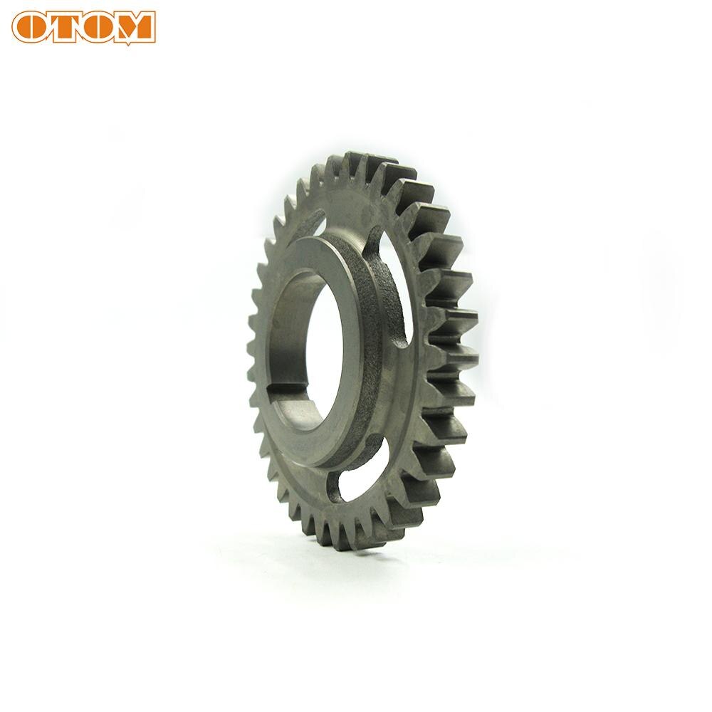 Otom motorsykkel tilbehør balanseaksel hovedgir metall drivtenner for zongshen kayo  k6 bse xmotos  zs250gy-3 4 ventiler deler