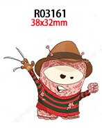 30pcs/lot Flat Back Planar Resins Halloween Phone Case Handamde Earring Decor Material R0314 R0315 R0316: R03161