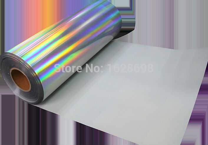Speacial farve cdh -19 spektrum hologram farverigt kæledyr reflekterende vinyl varmeoverførsel brugerdefineret udskrivning reflekterende varmeoverførselsfilm