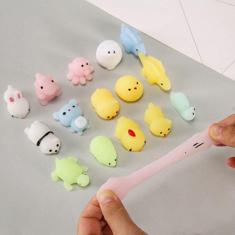 Squishy Toy Cute Animal Antistress Ball Squeeze Mochi Rising Toys Abreact Soft Sticky Squishi Stress Relief Toys Funny
