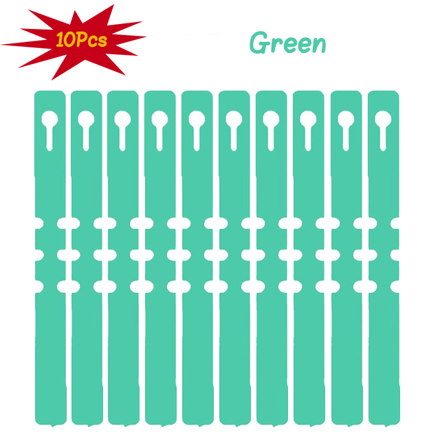 10 etichette da appendere per vivaio, etichette per vasi in plastica, etichette colorate per piante, marcatori impermeabili, piantine, piante in vaso, erbe aromatiche: Rosa