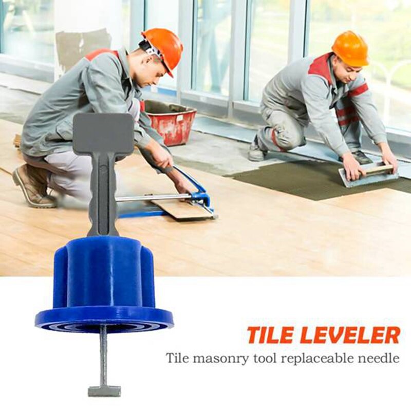 100Pcs Flat Ceramic Floor Wall Construction Tools Reusable Tile Leveling System Kittile Leveling System Kit for Tile