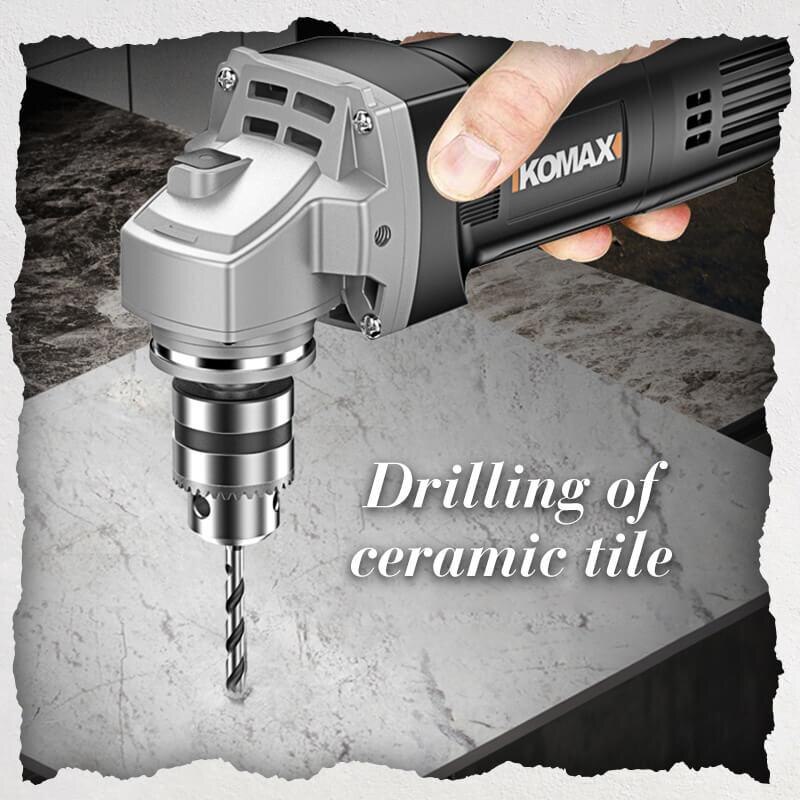 Angle Grinder Electric Drill Conversion Collet 3 Jaw Chuck Conversion Head Holder Power Drill Convert Impact M10 Thread Adapter