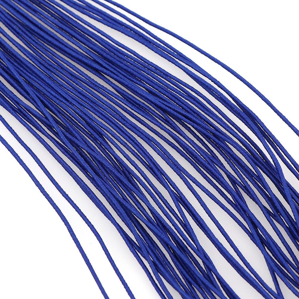Corde élastique pour noyau élastique | 20 m/ensemble de 14 couleurs, 0.8mm ligne caoutchouc élastique, cordon de perles en Nylon, bracelet à bricoler, collier bijoux couture, accessoires de couture