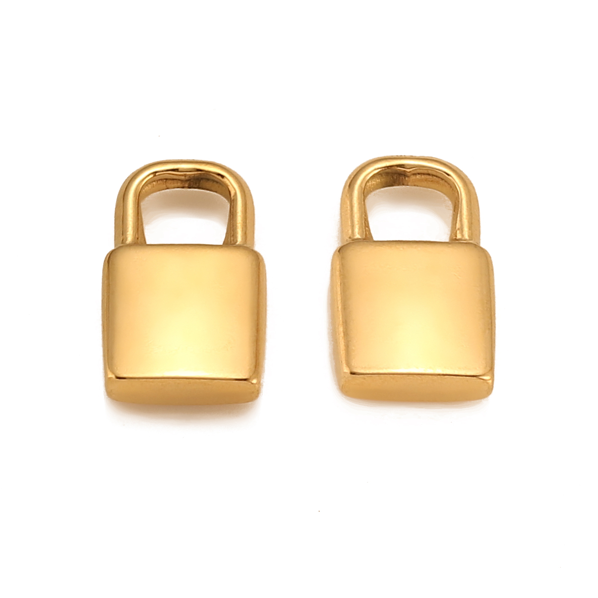 3 pezzi di ciondoli a forma di cuore/c lucchetto/trefoglio in acciaio inossidabile con simbolo della mano d'amore, non sbiadiscono, collana fai da te, braccialetto, creazione di gioielli