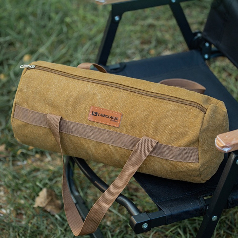 Tent Stake Bag for Camping - Waterproof & Compact Organizer for Tent Pegs, Mallet, Ropes, Outdoor Accessories Storage (20-30PCS)