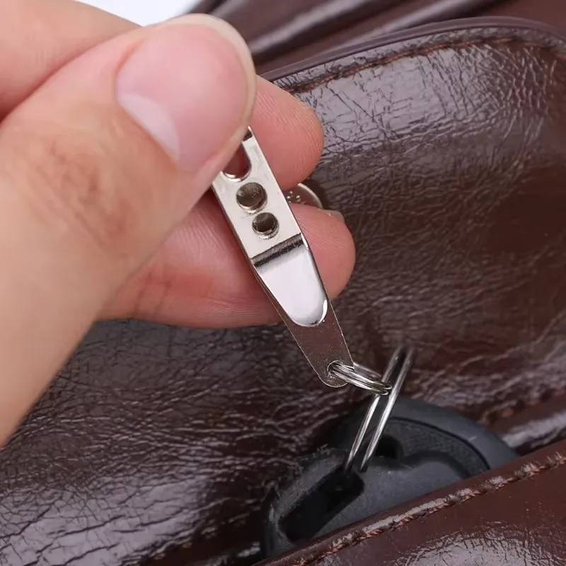 EDC Tasche Ausrüstung Tasche Suspension Clip mit Schlüssel Karabiner Clip draussen Quicklink Schlüsselanhänger Schlüsselaufhängung Tasche Clip Camping Gerät