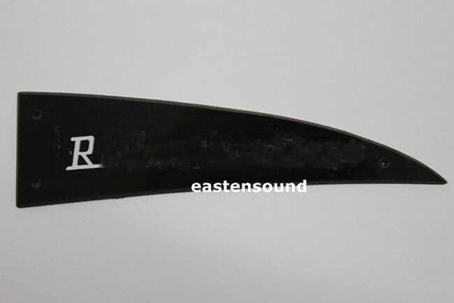 brand black truss rod cover for bass guitar(15*4*0.3)
