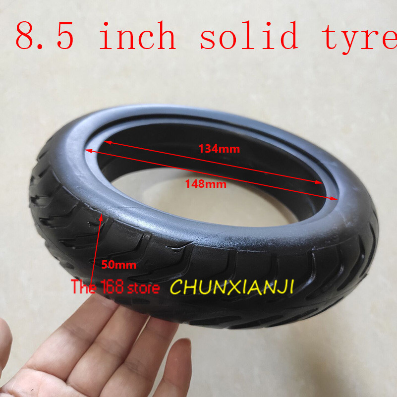 Wysokiej jakości 8.5 Cal solidna opona 8 1/2x2 (50-134) opona bezdętkowa średnica wewnętrzna 134mm szerokość 50mm robić skutera elektrycznego BabyCarriage