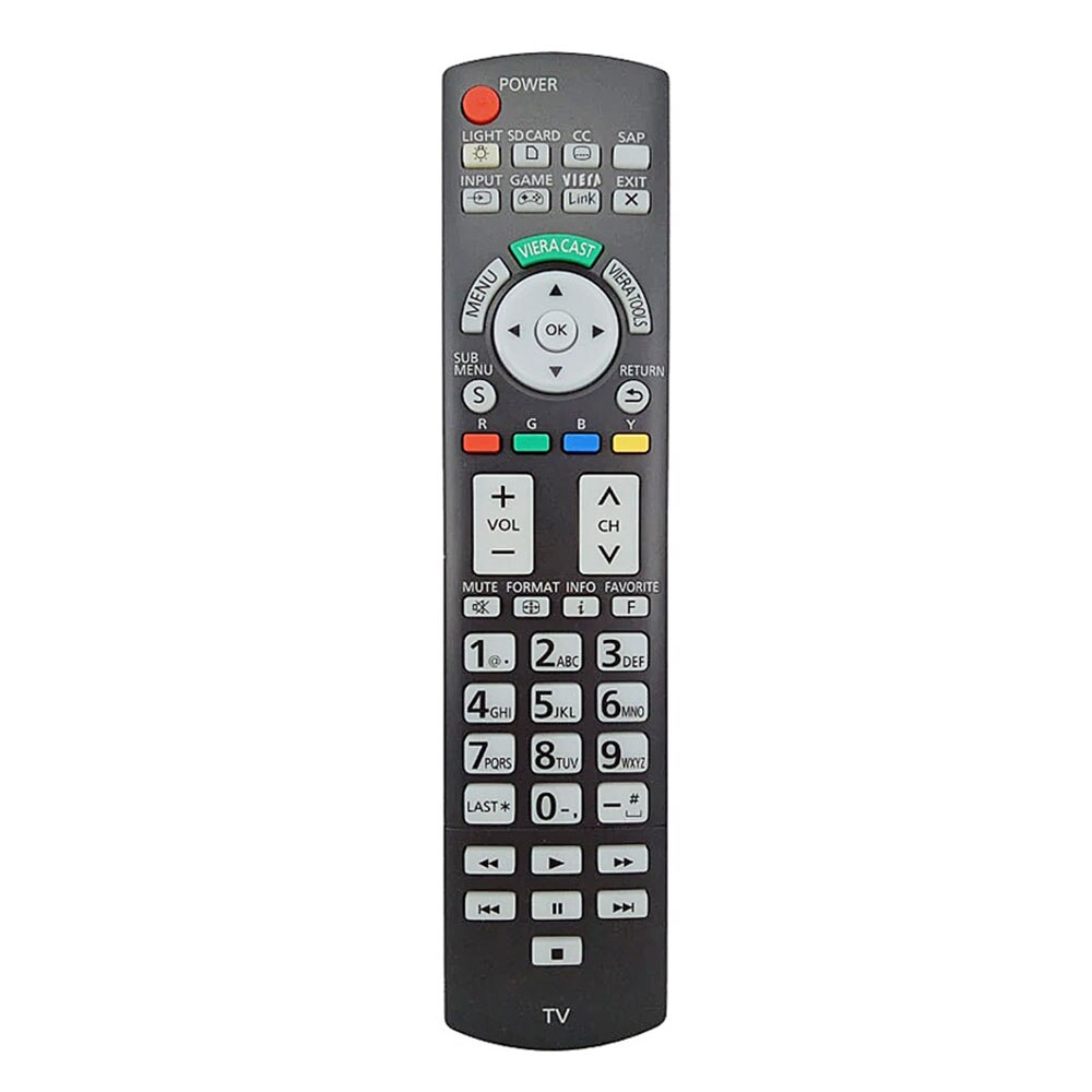 [Original] Remote Control N2QAYB000486 For Panasonic TV TC46PGT24 TCP42G25 TCP42GT25 TCP46G25 TCP50G20 TCP50G25 Fit N2QAYB000572