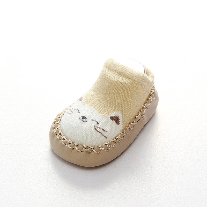 Baby Toddler Socks Shoes Soft Bottom Non-slip First Walker Baby Kids Short Socks Shoes Children's Foot Socks Infant Casual Shoes: A / 13CM