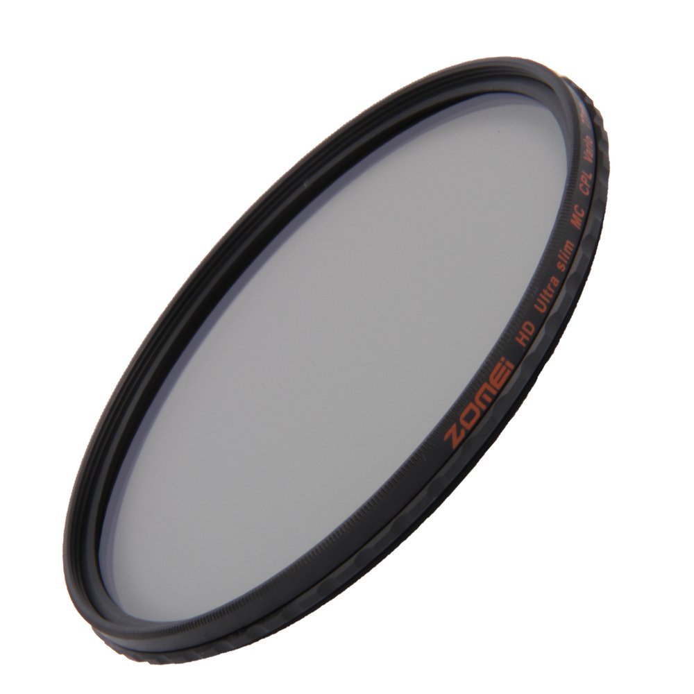 Zomei Hd Optische Glas Cpl Filter Slanke Multi-Coated Circulaire Polarisator Polarisatie Lens Filter 40.5/49/52 /55/58/62/67/72/77/82 Mm
