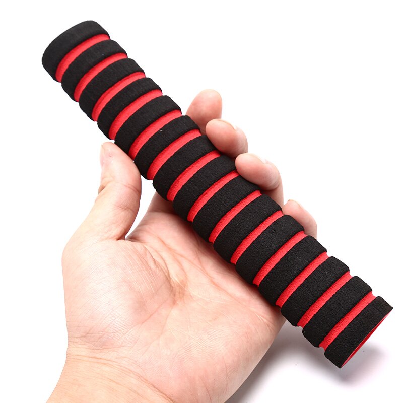 1 par cykelstyr greb udendørs greb cykel greb svamp anti-slip styr anti-skrid stødabsorberende super blød