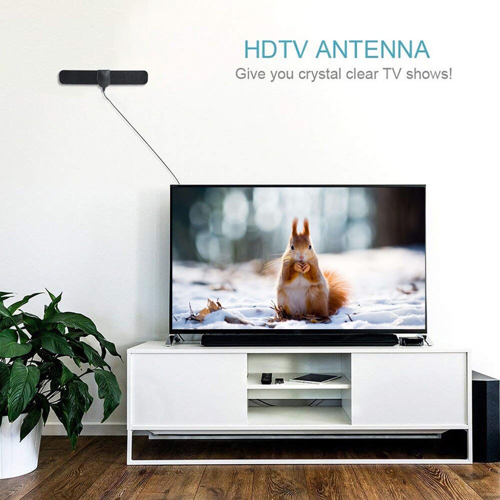 150 Mile Range Antenna TV Digital HD 4K Antena Digital Indoor HDTV Support 1080p EM88