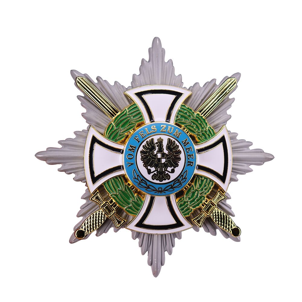 Van Rock Tot De Zee Medaille Pruisen Hohenzollern Badge