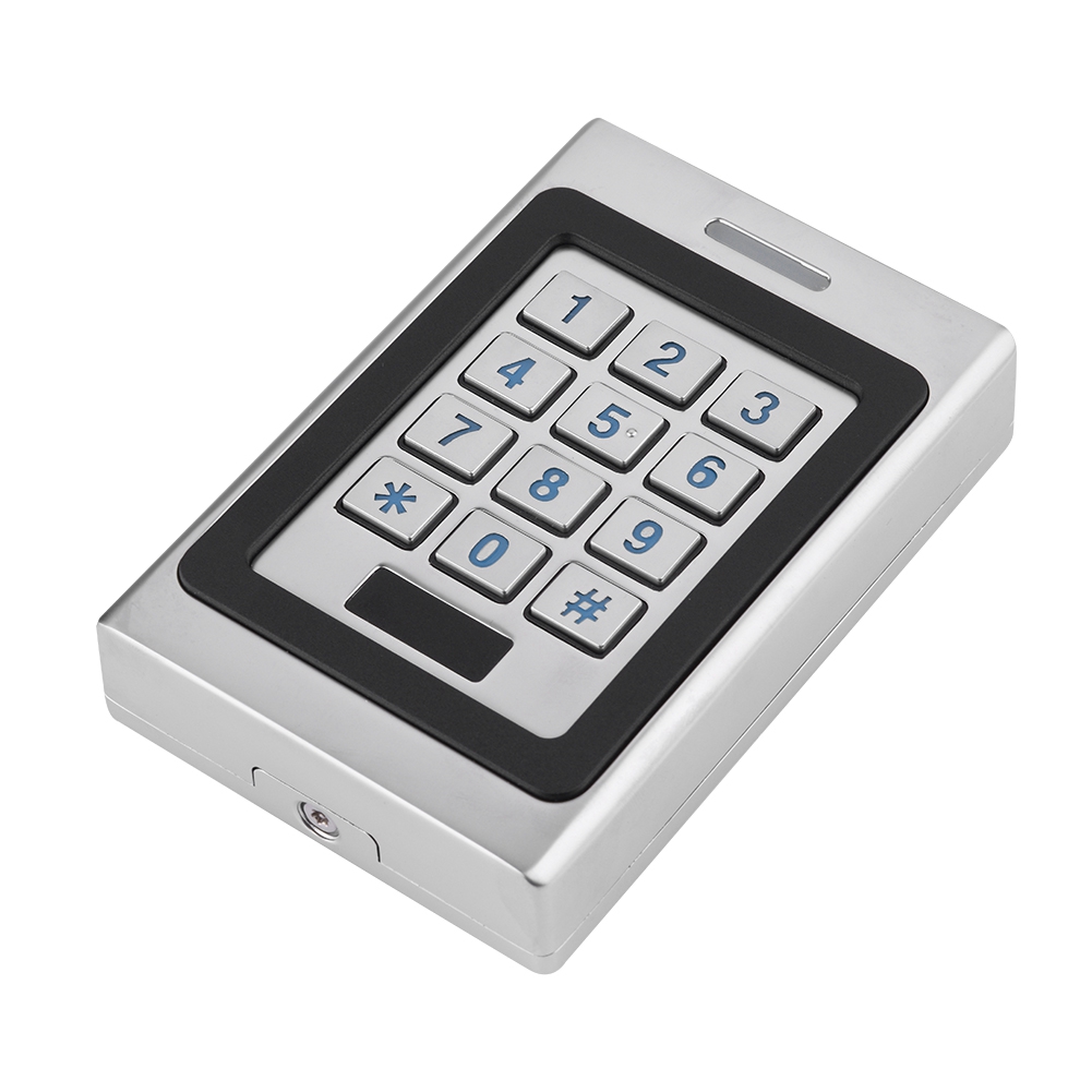 RFID Card Door Access Control System Waterproof Metal Keypad Anti-theft Alarm Standalone Access Control With 2000 Users