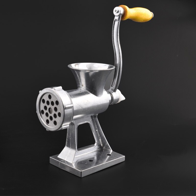 Stainless Steel Manual Meat Grinder Multifunction Meat Grinder with Long Tube Filling Sausage Machine Kitchen Tools WF: Default Title