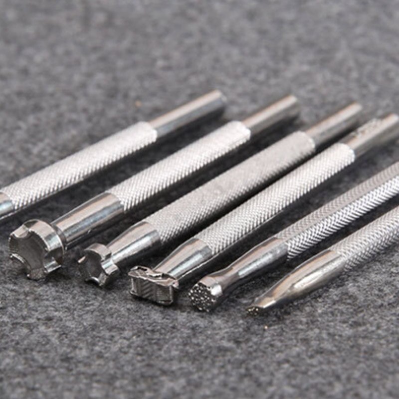 Leather Printing Tool Alloy Carving Making Craft System Punch Stamps Leatherwear Craft Punch Stamps Staming LXY9 JA10