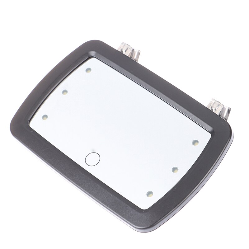 Universal LED Car Interior Mirror Touch Switch Makeup Mirror Sun Visor High Mirror
