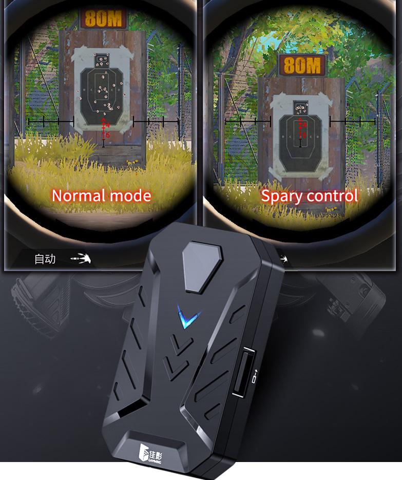 Gaming Keyboard Mouse Converter for Android and iOS Game Converter Bluetooth 5.0 Mobile Controller Game Converter