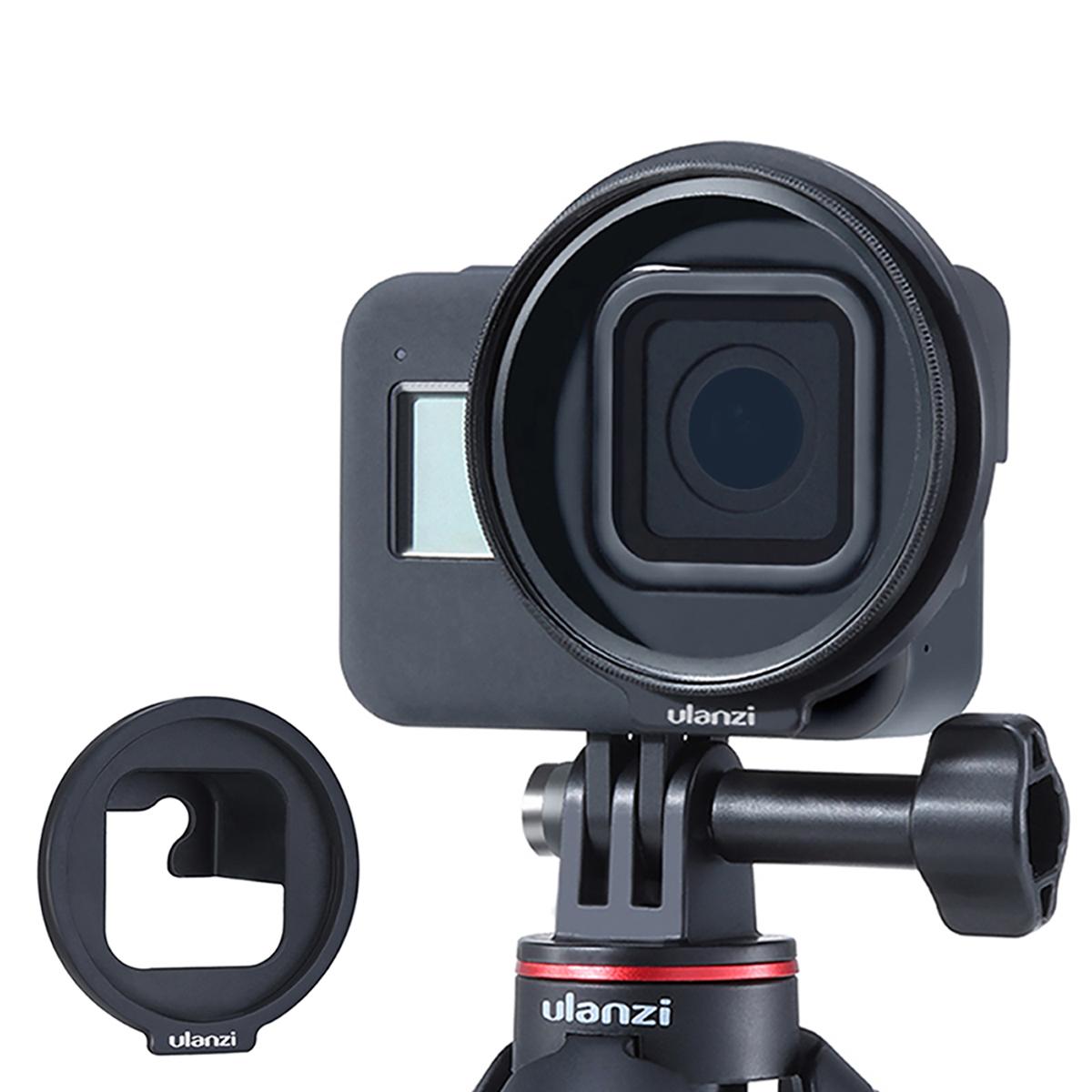 Ulanzi G8-6 52 Mm Lens Filter Adapter Ring Voor Gopro Hero 8 Converter Sport Action Camera Sport Actie Video Camera 'S accessoires