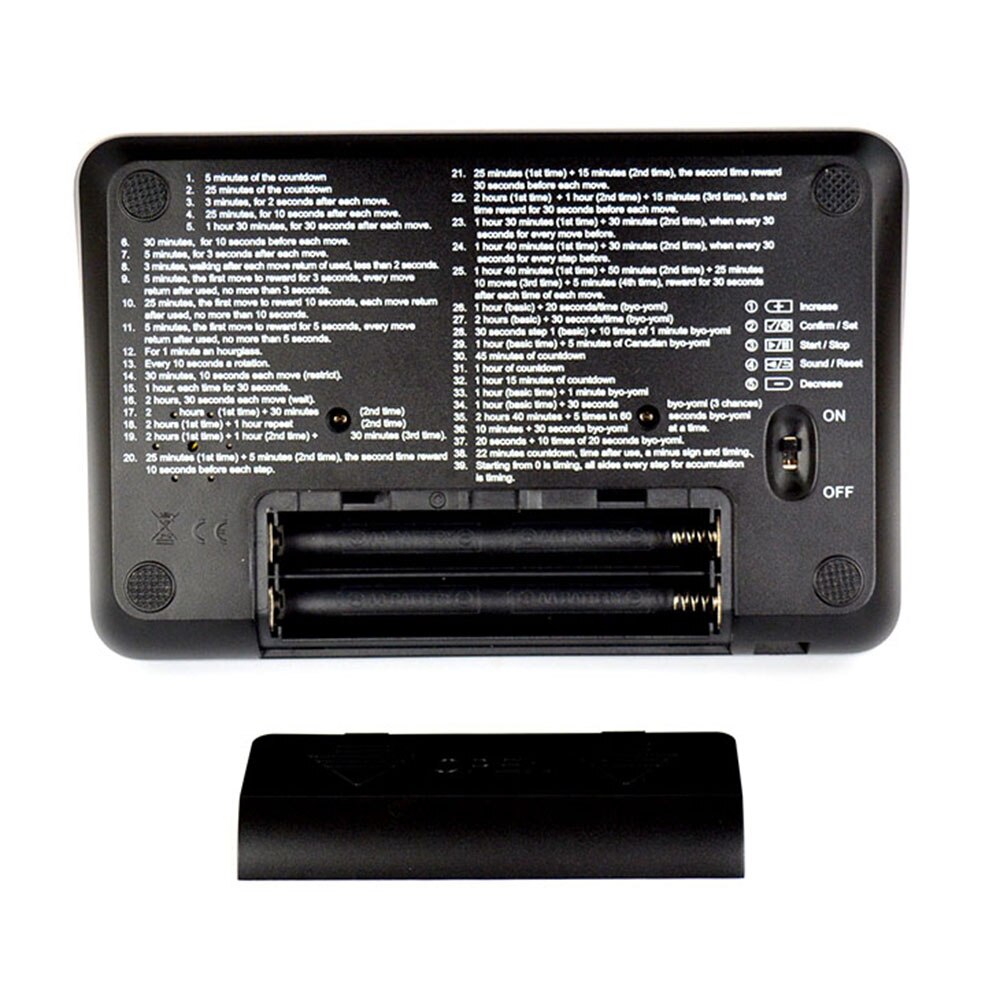 Chess Clock For Chess Game Chinese Chess Clocks Competition Count Up Down Electronic Alarm Game Digital Stop Timer
