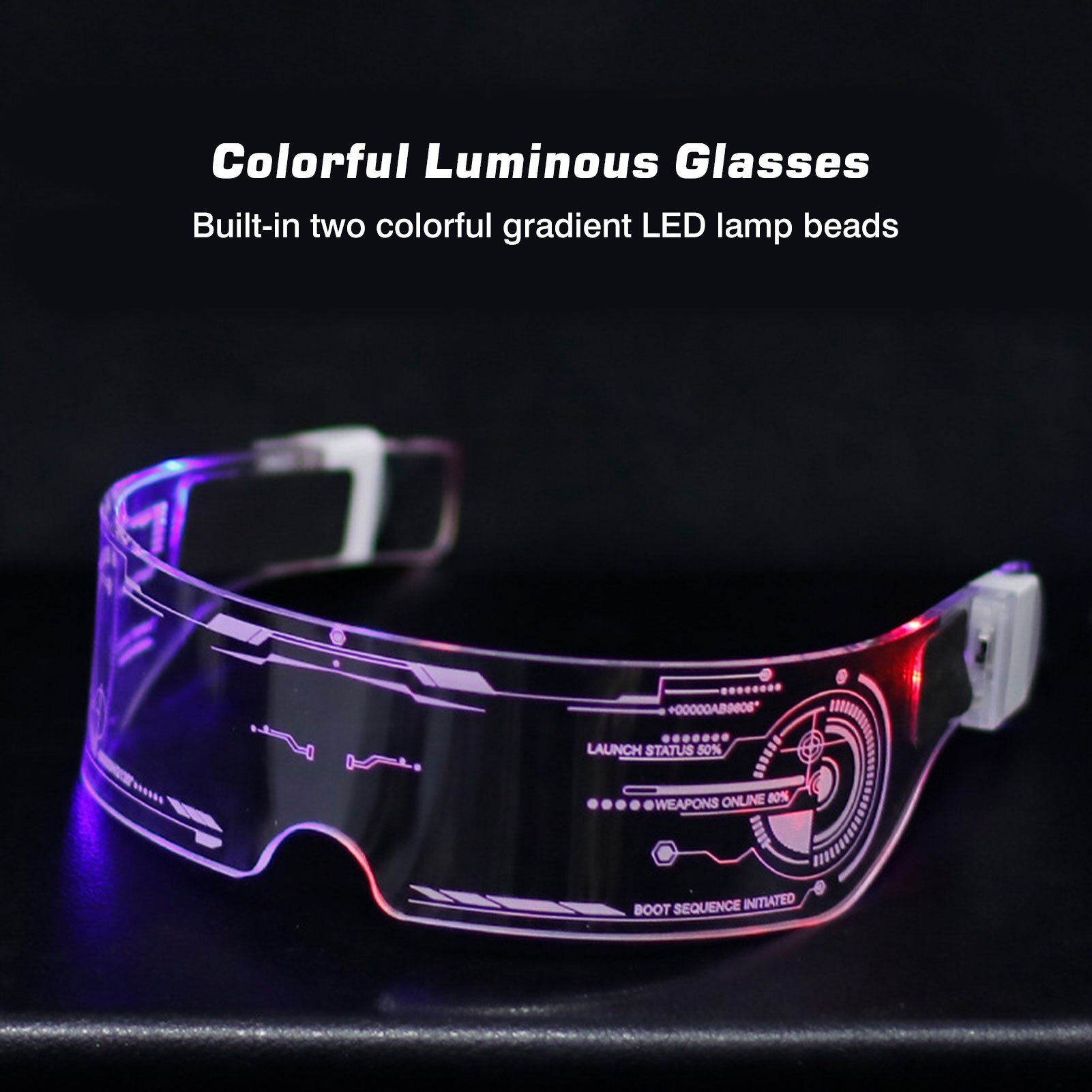 Luminoodle lunettes lumineuses à LED