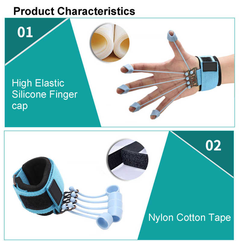 Finger Extensor Exerciser Finger Exercising Trainer Hand Yoga Exerciser for Strength Training Tool