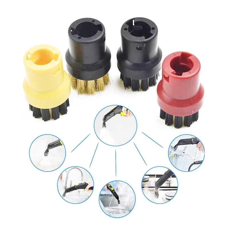 Para Karcher aspiradora de vapor máquina SC1 SC2 SC3 SC4 SC5 SC7 CTK10 CTK20 piezas cabezal de cepillo accesorios de boquilla potente