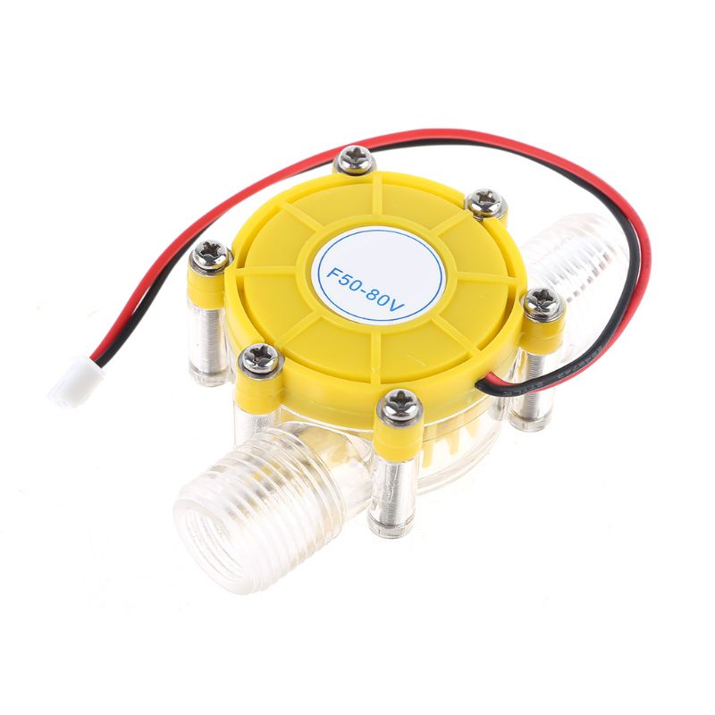 DC 5V/12V/80V Water Flow Pump Mini Hydro Generator Turbine Flow Hydraulic Conversion for Energy Conversion Energy Generator