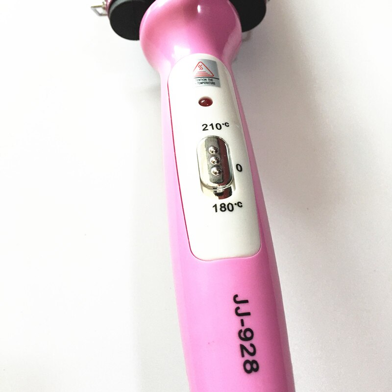Hvid og grå hår waver wave curler keramisk hår krøllejern 3 tønde klemme wave curler