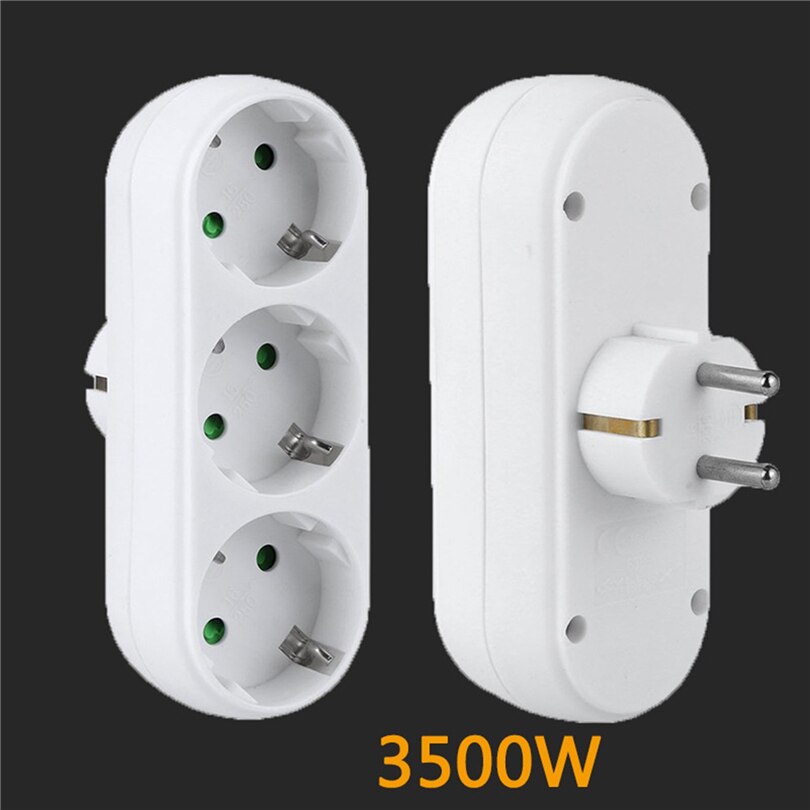 EU Standard Socket Round Plug 2/3 Holes Socket With Switch On Off Wall Double Socket EU Socket 230V Power Adapter Socket J60