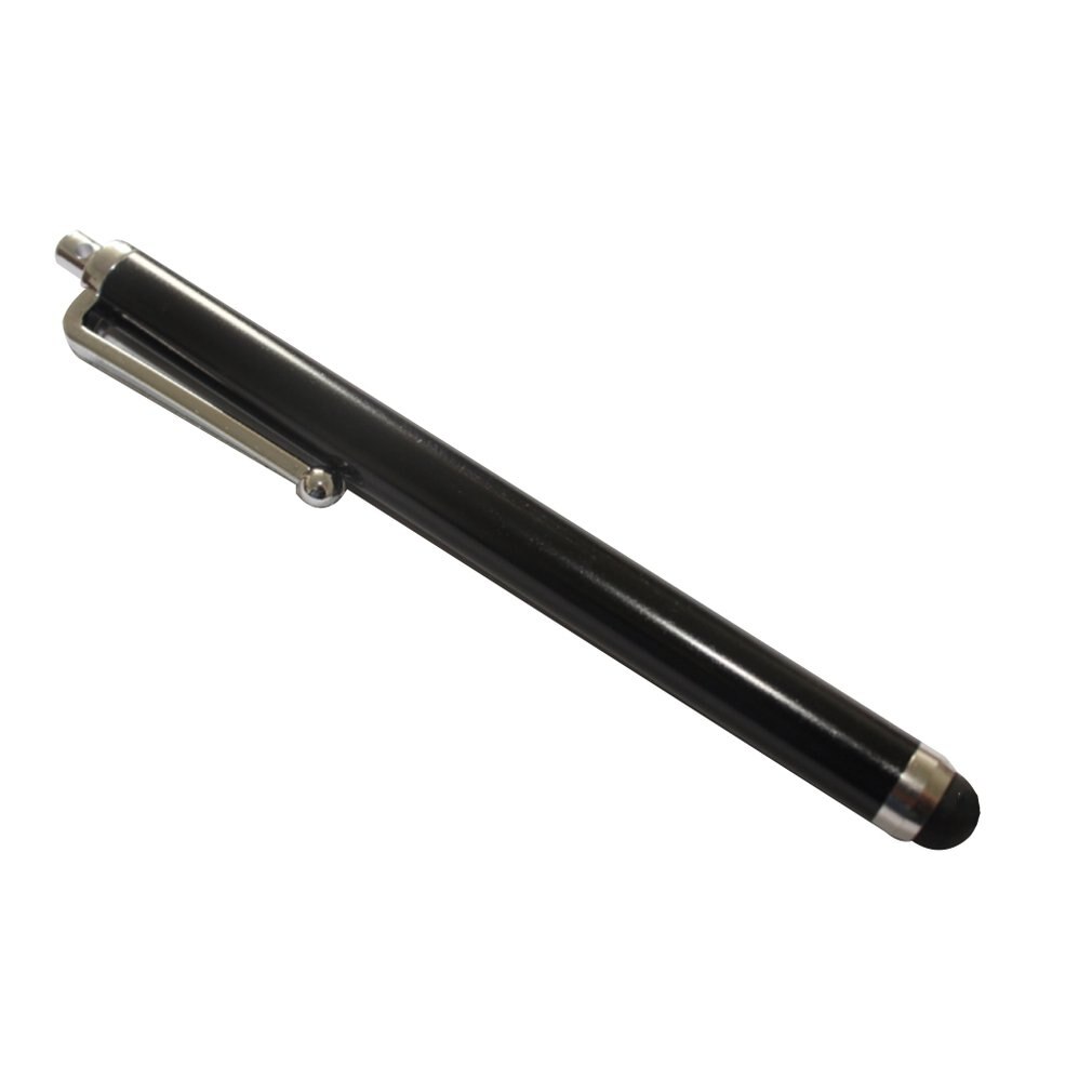 Light Mobile Phone Capacitor Pen Metal Handwriting Touch Screen Pen Mobile Phone Tablet Universal Touch Pen: black