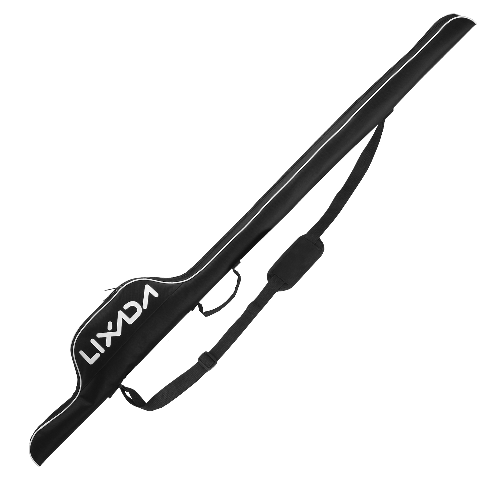 Lixada-bolsa para caña de pescar, funda plegable para caña de pescar, resistente al agua, organizador de aparejos, bolsa de almacenamiento: Blanco