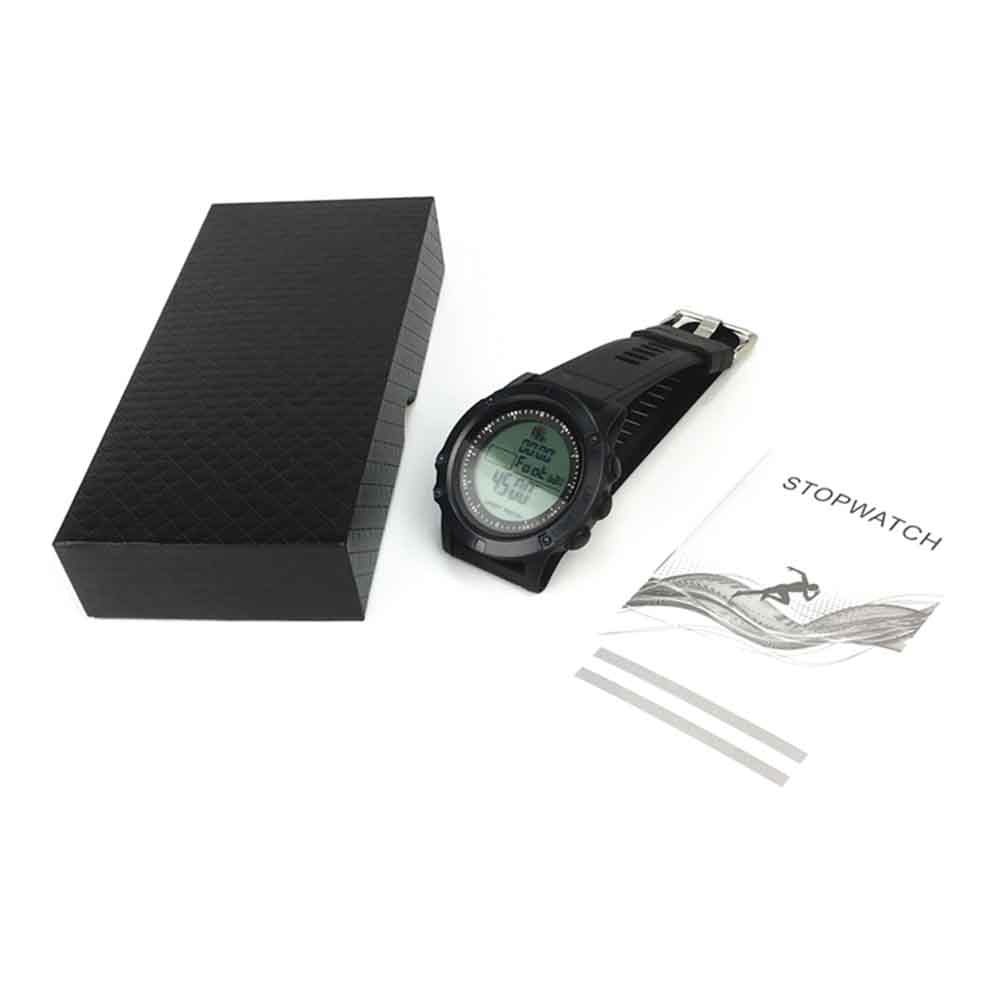 Multifunktionale Armbanduhr Digital Anzeige FußBall Stoppuhr 3 Reihe Metronom Für Sport Schiedsrichter Timer Nacht Licht Tragbare