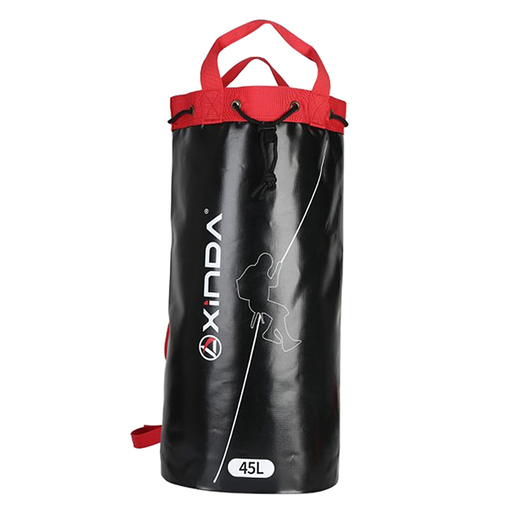Rope Bag Outdoor Rock Climbing Caving Rope Organizer Backpack with Drawstring Closure Outdoor Sports Accessories: 45L